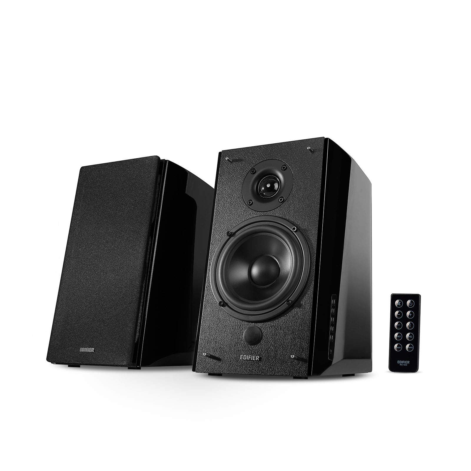 خرید از آمازون - Edifier R2000DB Bluetooth Active Bookshelf Speakers - Powered Near-Field Studio Monitors Computer Speaker - Optical Input - 120 Watts RMS - Black