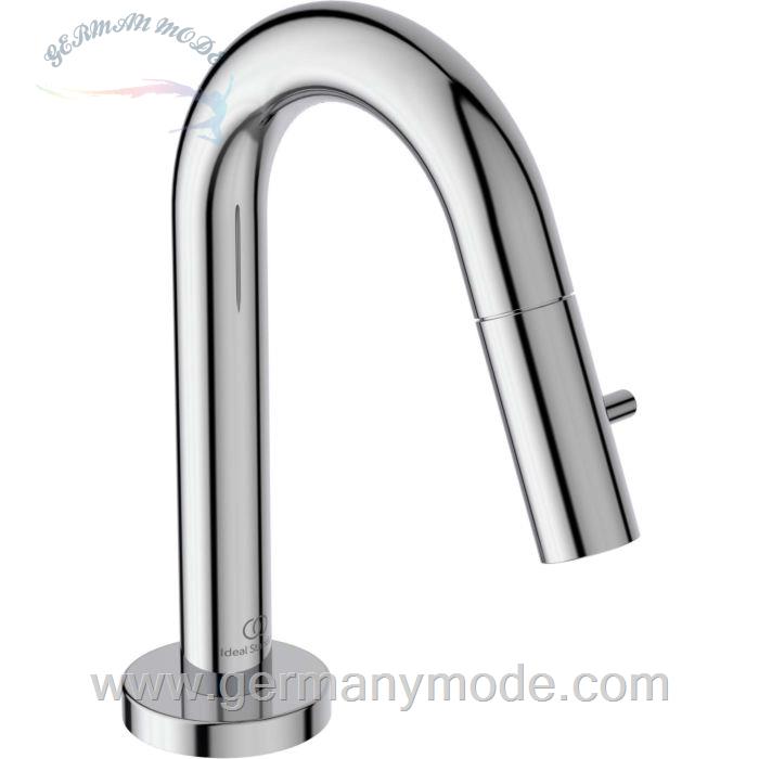 شیر دکمه فشاری روشویی ایدیل استاندارد Ideal Standard IdealStream 126mm F2842 chrom F2842AA