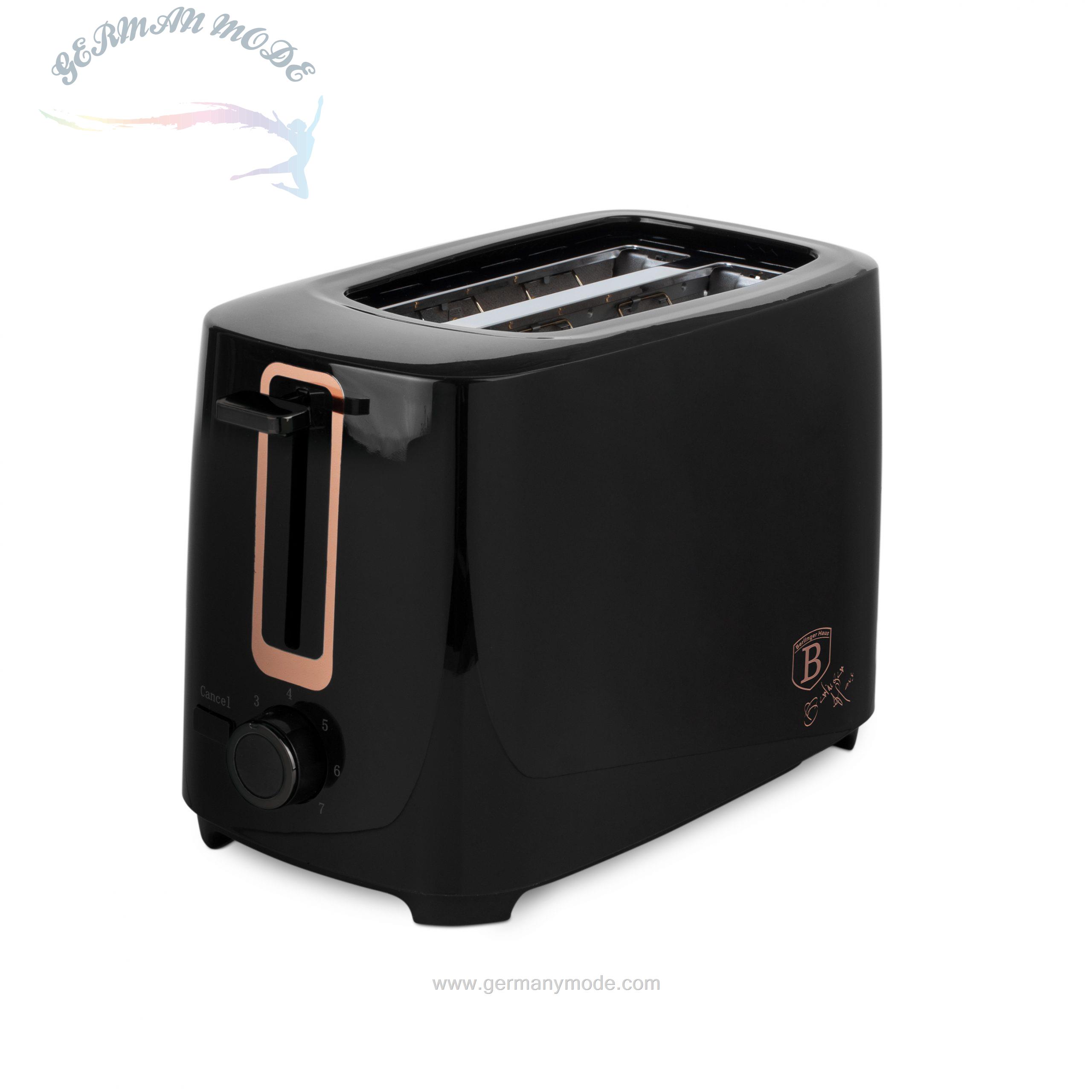 توستر 2 اسلایس برلینگر هاوس مجارستان BerlingerHaus 2-SLICE TOASTER BERLINGER HAUS LP-BH-049L