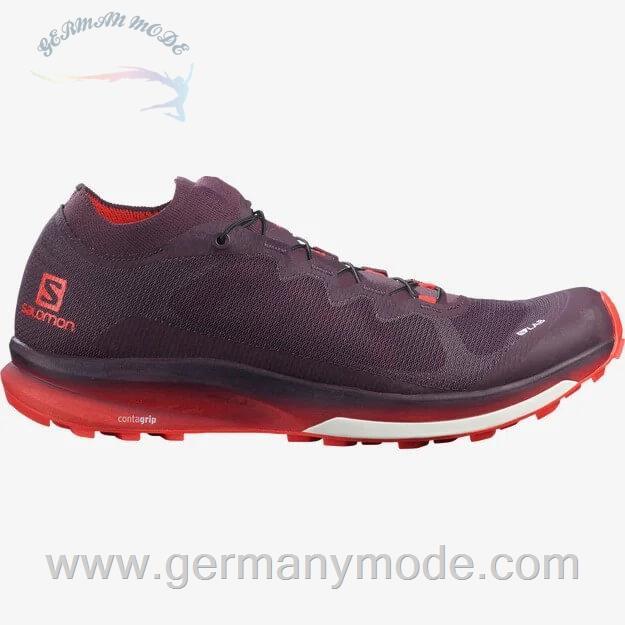 کتانی تریل رانینگ دو کوهستان زنانه مردانه سالامون فرانسه SALOMON S LAB ULTRA 3 Trailrunning Schuhe Unisex Maverick Racing Red Maverick