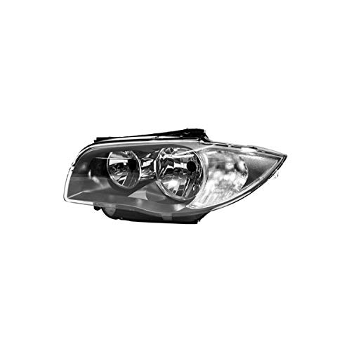 چراغ جلو خودرو DM Autoteile 116001 Headlight Headlight Left H7/H7 سازگار برای BMW 1 Series 07-11