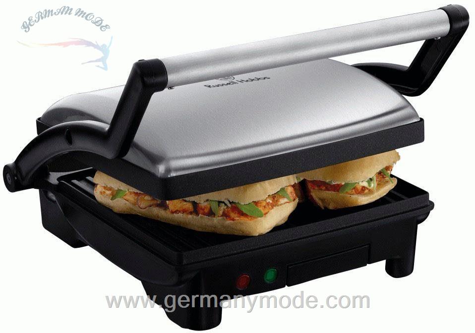 گریل باربیکیو راسل هابز انگلستان Russell Hobbs Kontaktgrill Paninigrill Cook at Home 3in1 17888-56