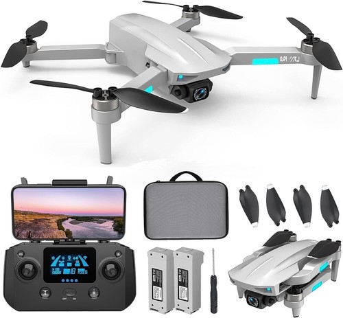 خرید از ایبی - پهپاد با دوربین 4K 5G FPV GPS کوادکوپی تاشو 40 دقیقه زمان پرواز زیر 240G