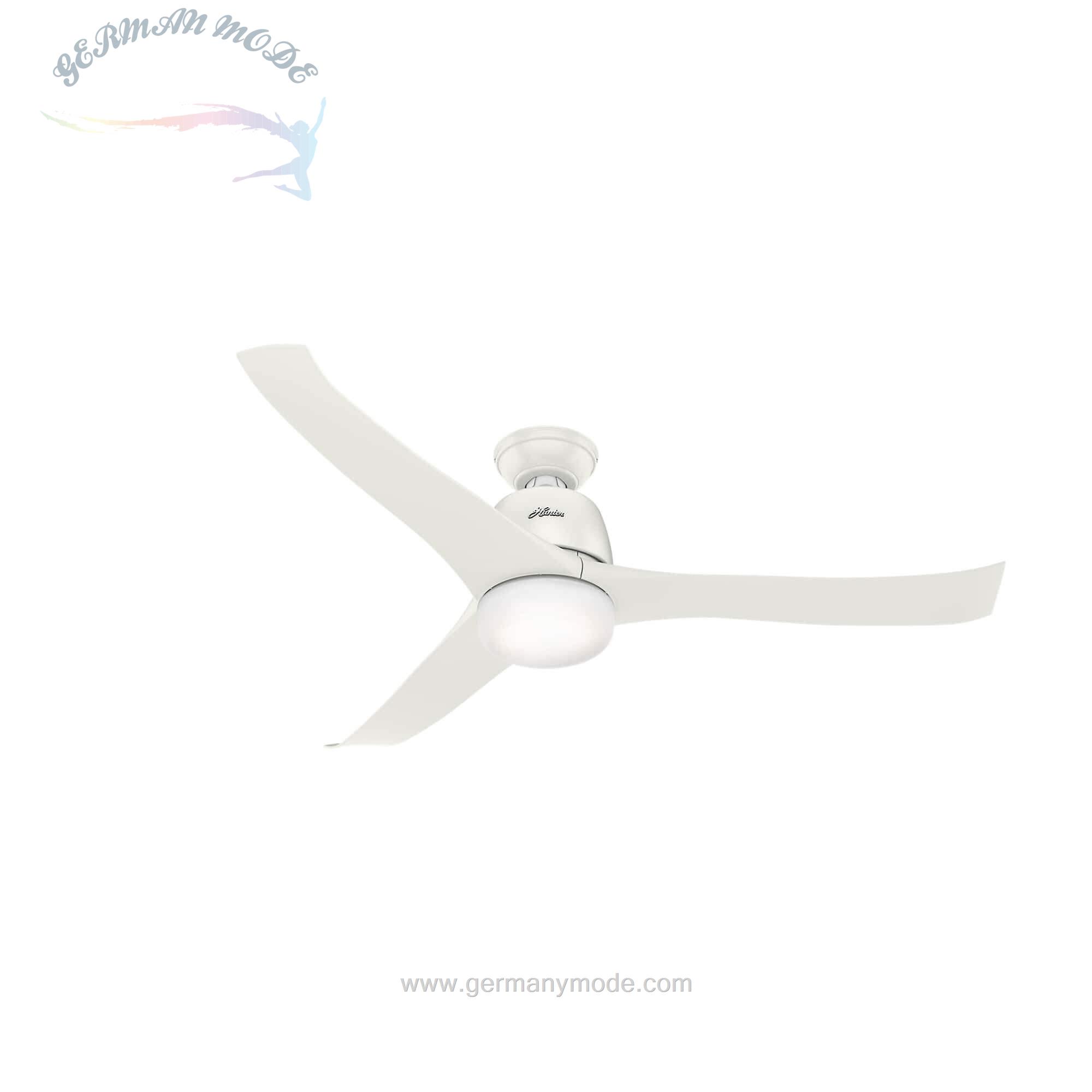 پنکه برقی سقفی هانتا Hunter Deckenventilator Harmony mit Licht und Fernbedienung