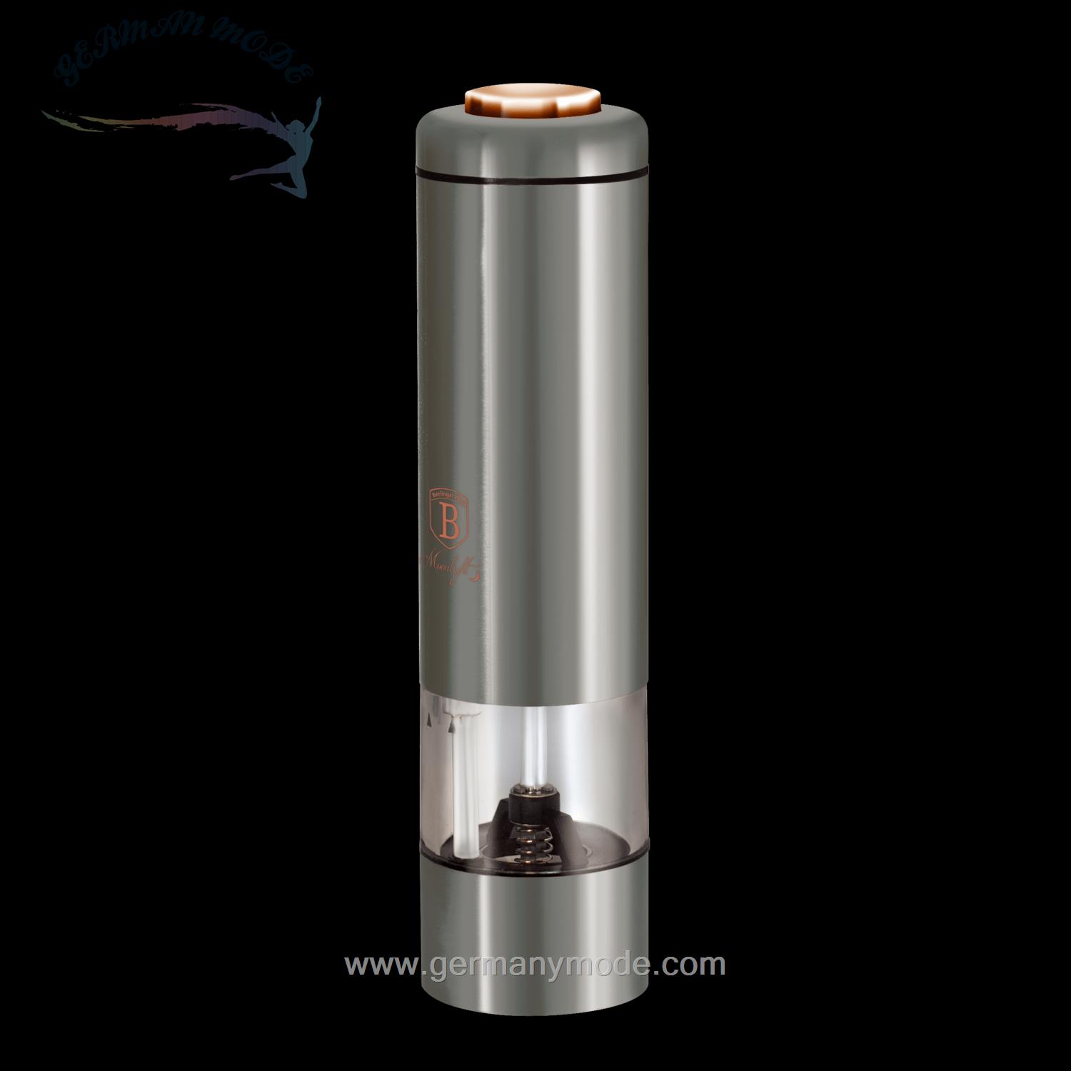 آسیاب نمک و فلفل برقی برلینگر هاوس مجارستان Berlinger Haus Electric Pepper or Salt Mill BH/1978 Moonlight Collection