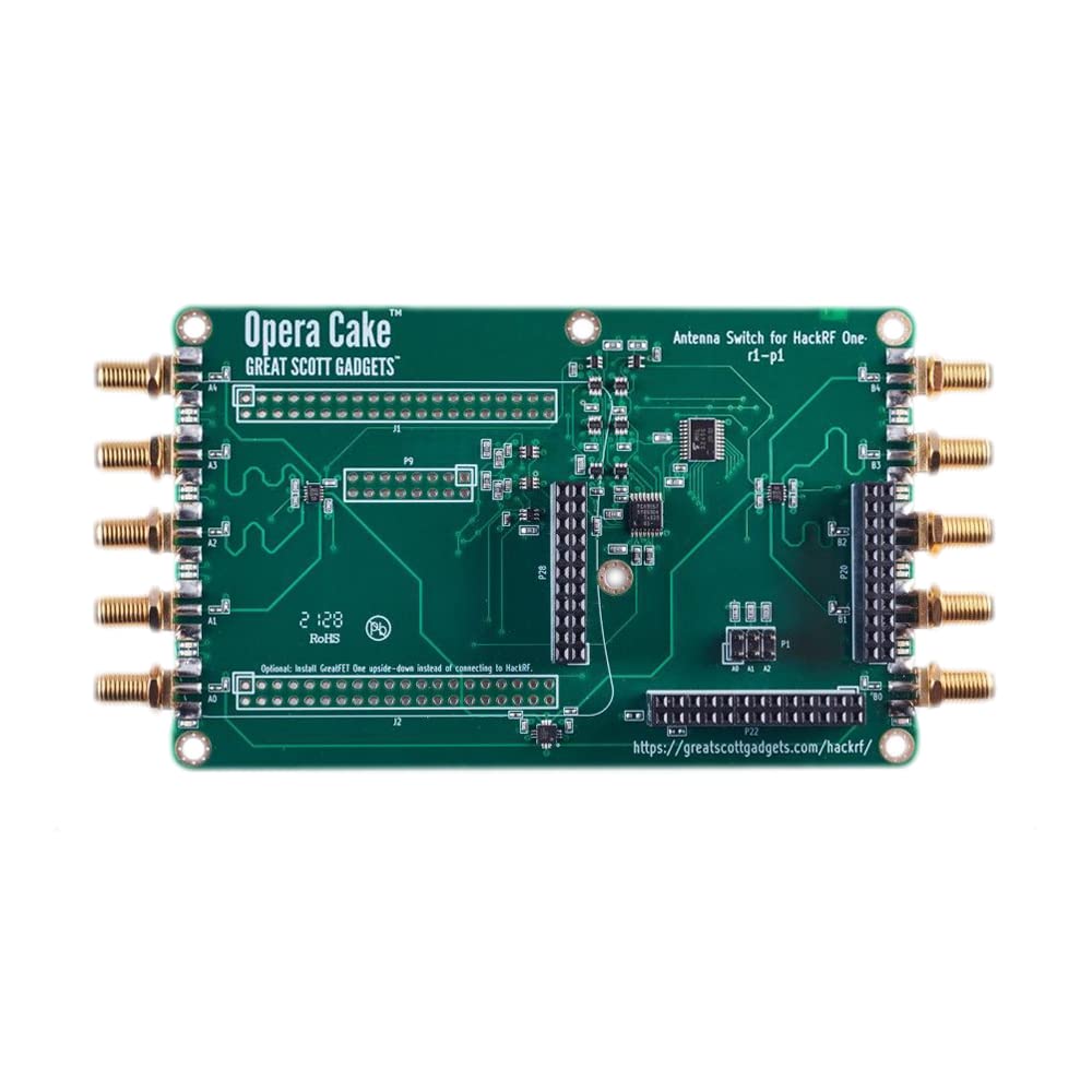 خرید از آمازون - Great Scott Gadgets Opera Cake - سوئیچ آنتن برای HackRF One و سایر رادیوهای تعریف شده از طریق نرم افزار