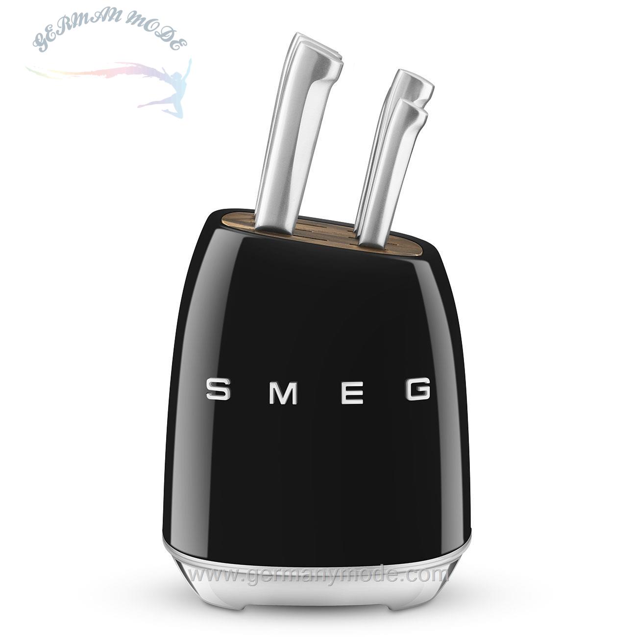 ست چاقو 6 پارچه اسمگ ایتالیا Smeg AccessoriesRetro-style KBSF01BL