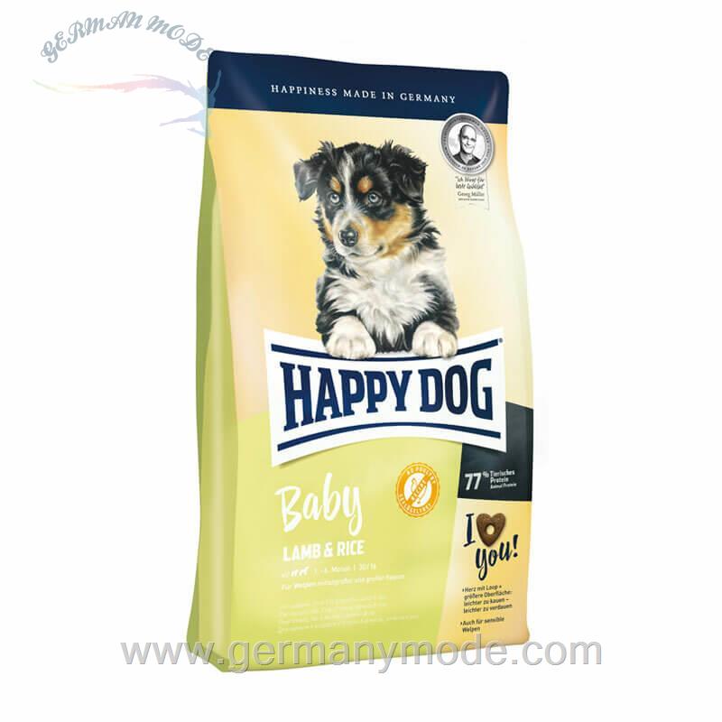 غذا خشک سگ هپی داگ آلمان Happy Dog Supreme Young Baby Lamm - Reis 4kg