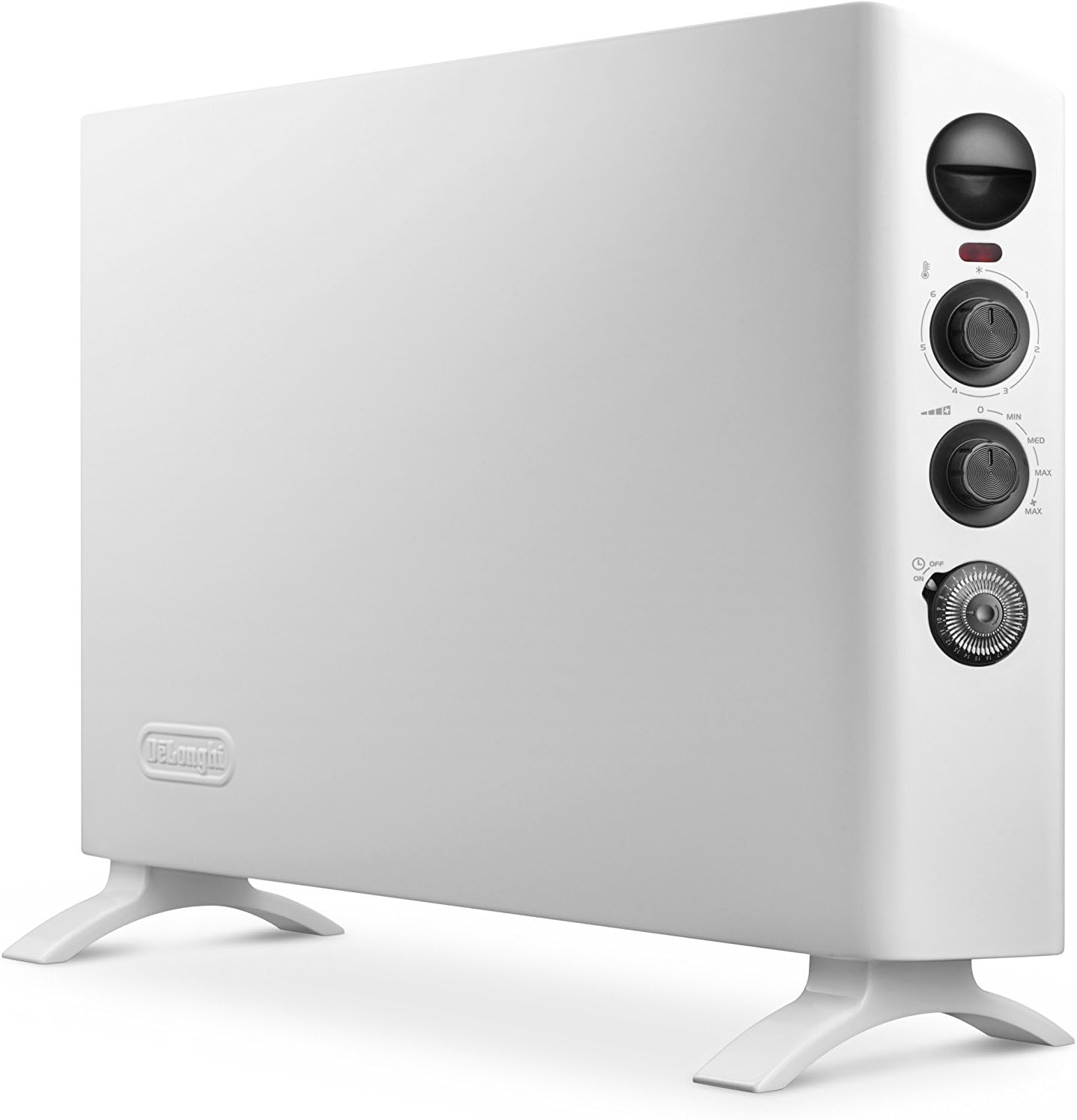 بخاری برقی دلونگی ایتالیا DeLonghi - Mod HSX3320FTS - کنوکتور برقی با طراحی باریک، سفید