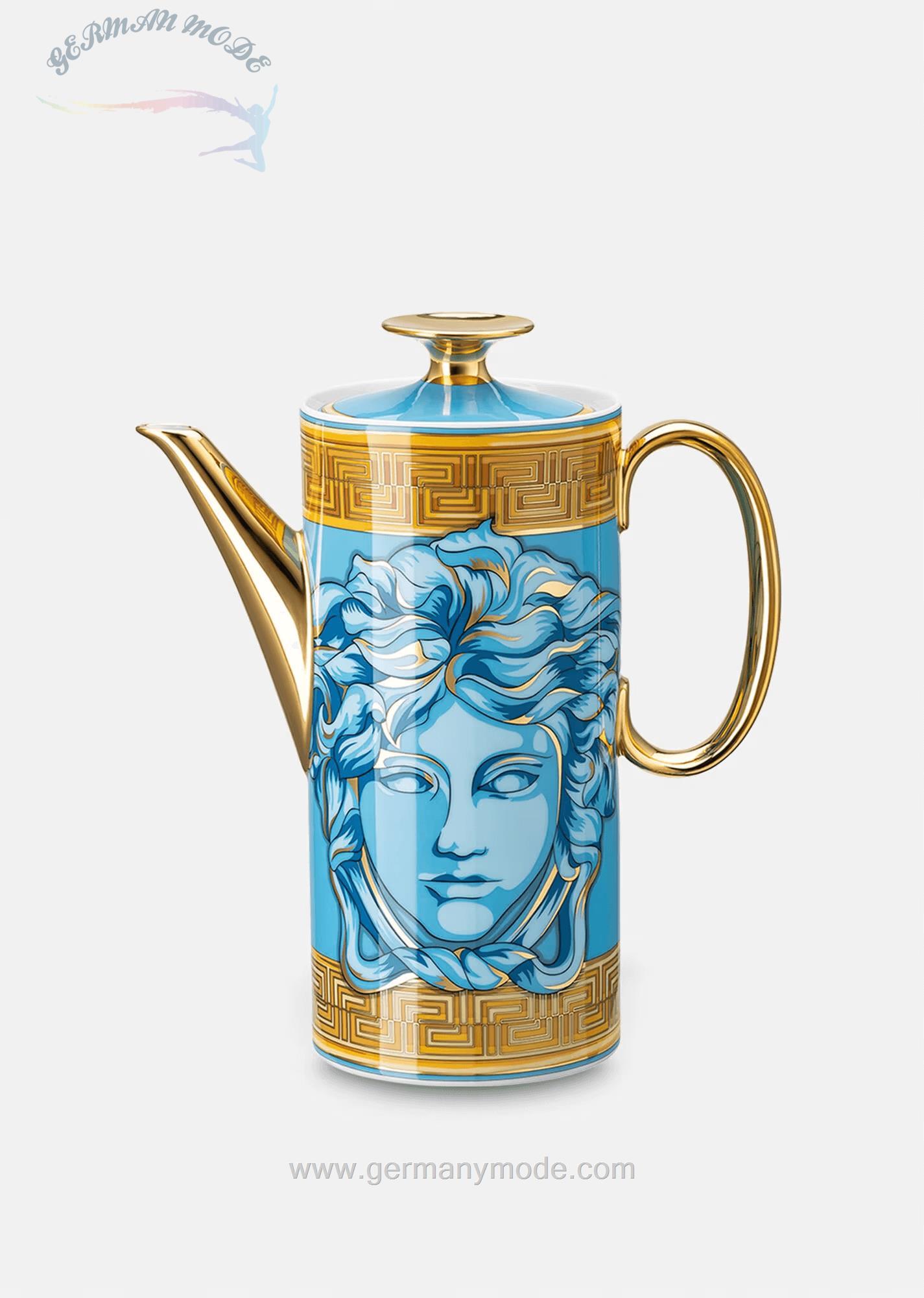 قوری قهوه خوری 6 نفره ورساچه ایتالیا VERSACE MEDUSA AMPLIFIED KAFFEEKANNE