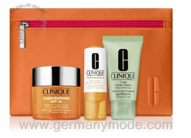 پک مراقبتی کلینیک آمریکا Clinique Daily Defense Superdefense Set 4-teilig