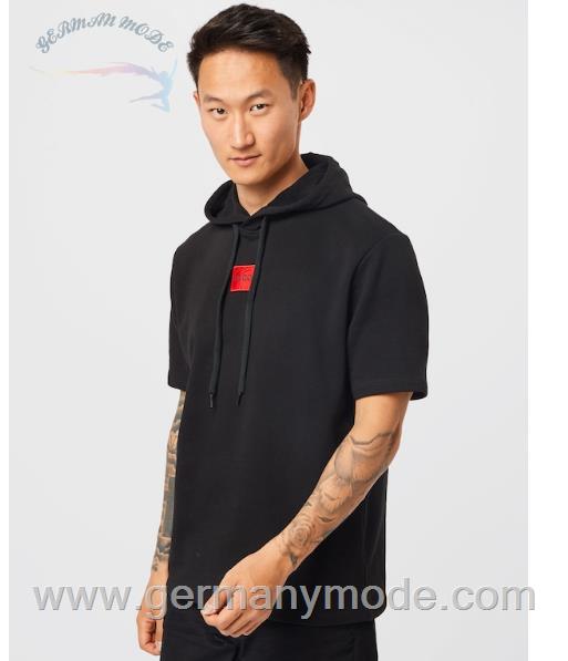 تیشرت آستین کوتاه کلاه دار مردانه هوگو باس آلمان Hugo Boss Dresley schwarz (50454050-001)