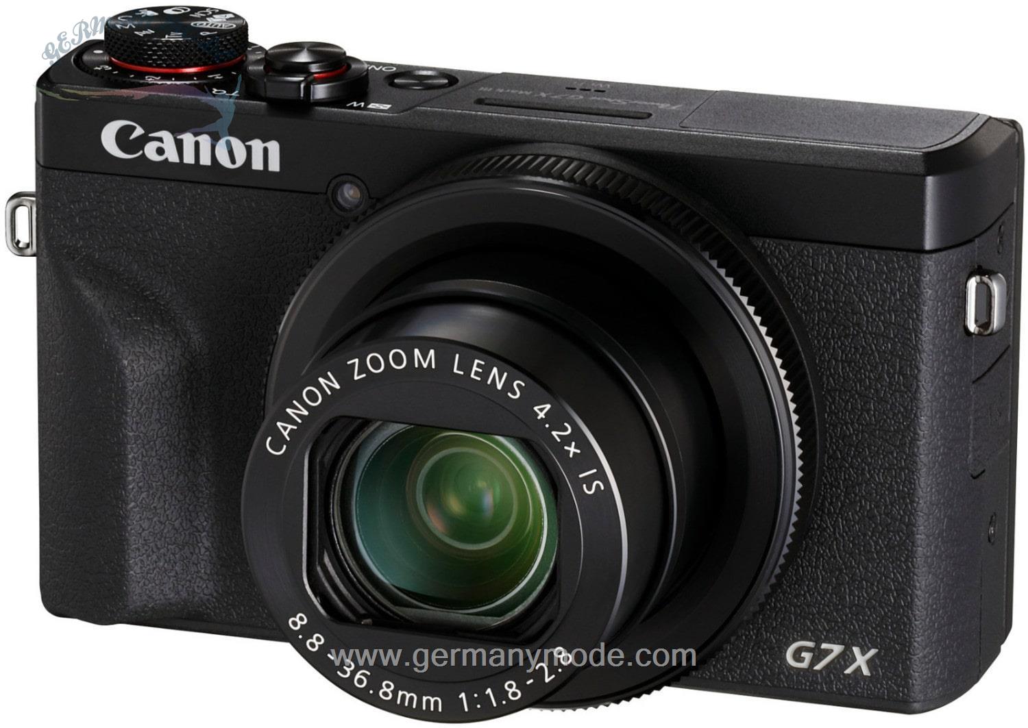 دوربین عکاسی کامپکت دیجیتال تاشو کانن Canon PowerShot G7X Mark III schwarz