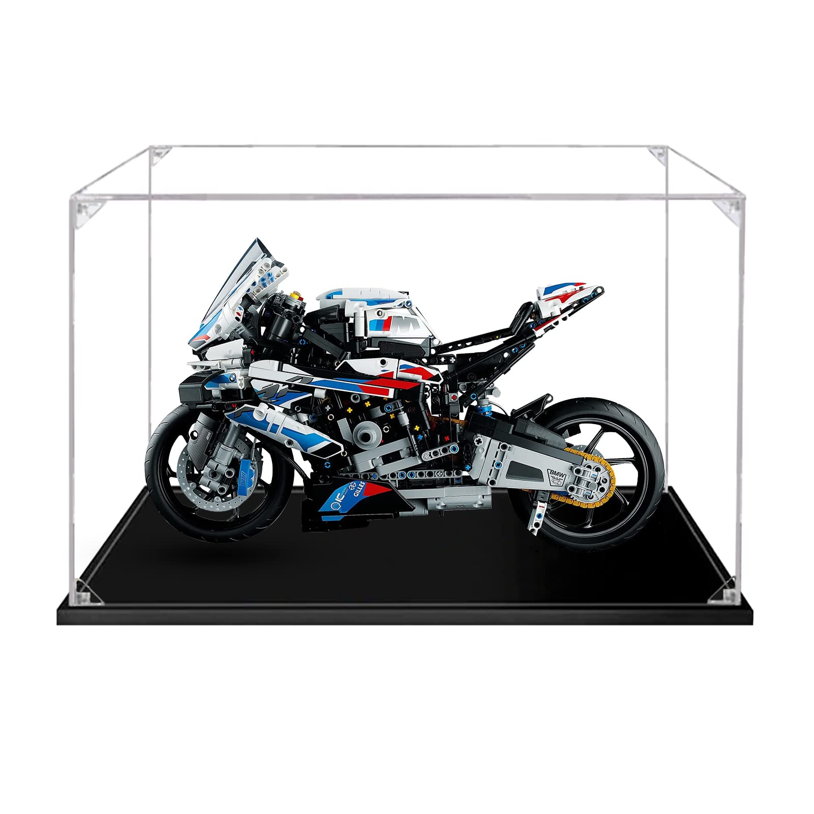 خرید از آمازون - ویترین SWDZ برای Lego M 1000 RR 42130، ویترین اکریلیک برای Lego 42130 (مدل شامل نمی شود)، اندازه: 50x24x40cm