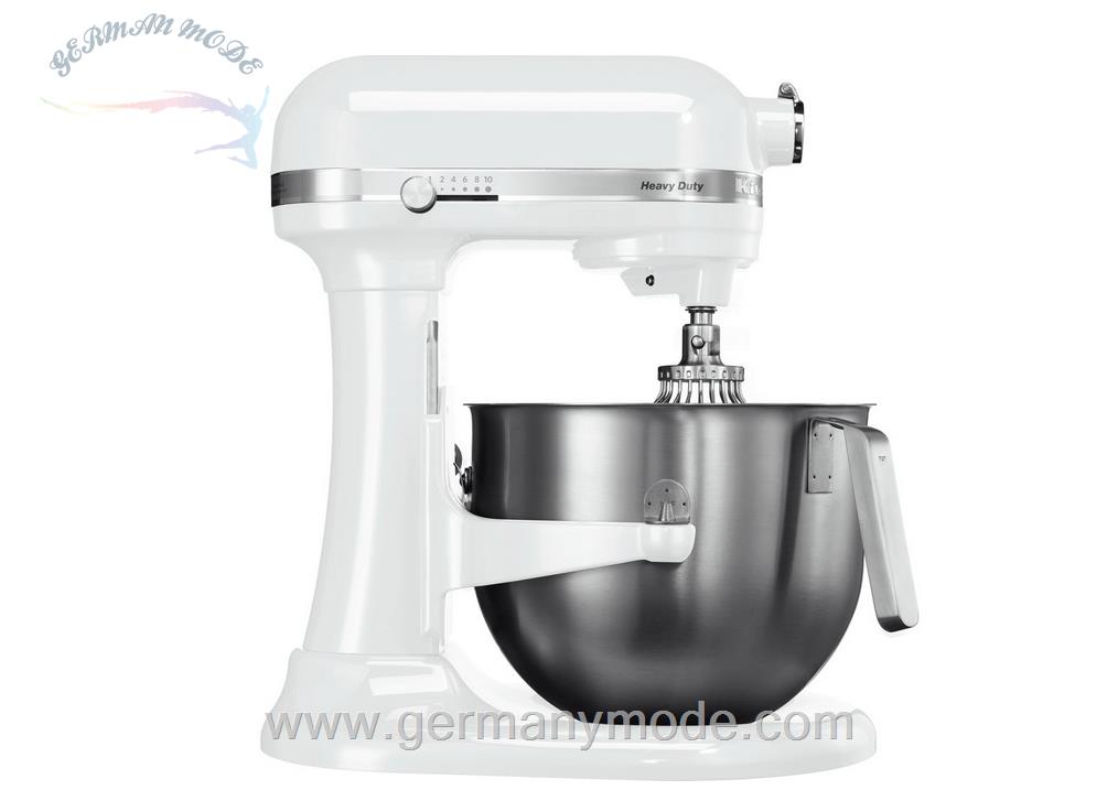 غذا ساز همه کاره کیچن اید آمریکا KitchenAid KÜCHENMASCHINE MIT SCHÜSSELHEBER 6,9L - HEAVY DUTY 5KSM7591X Weiss