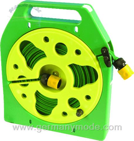 قرقره شیلنگ جمع کن قابل حمل و شیلنگ 15 متری برانر Brunner Outdoor Schlauchtrommel 15 m (72165)