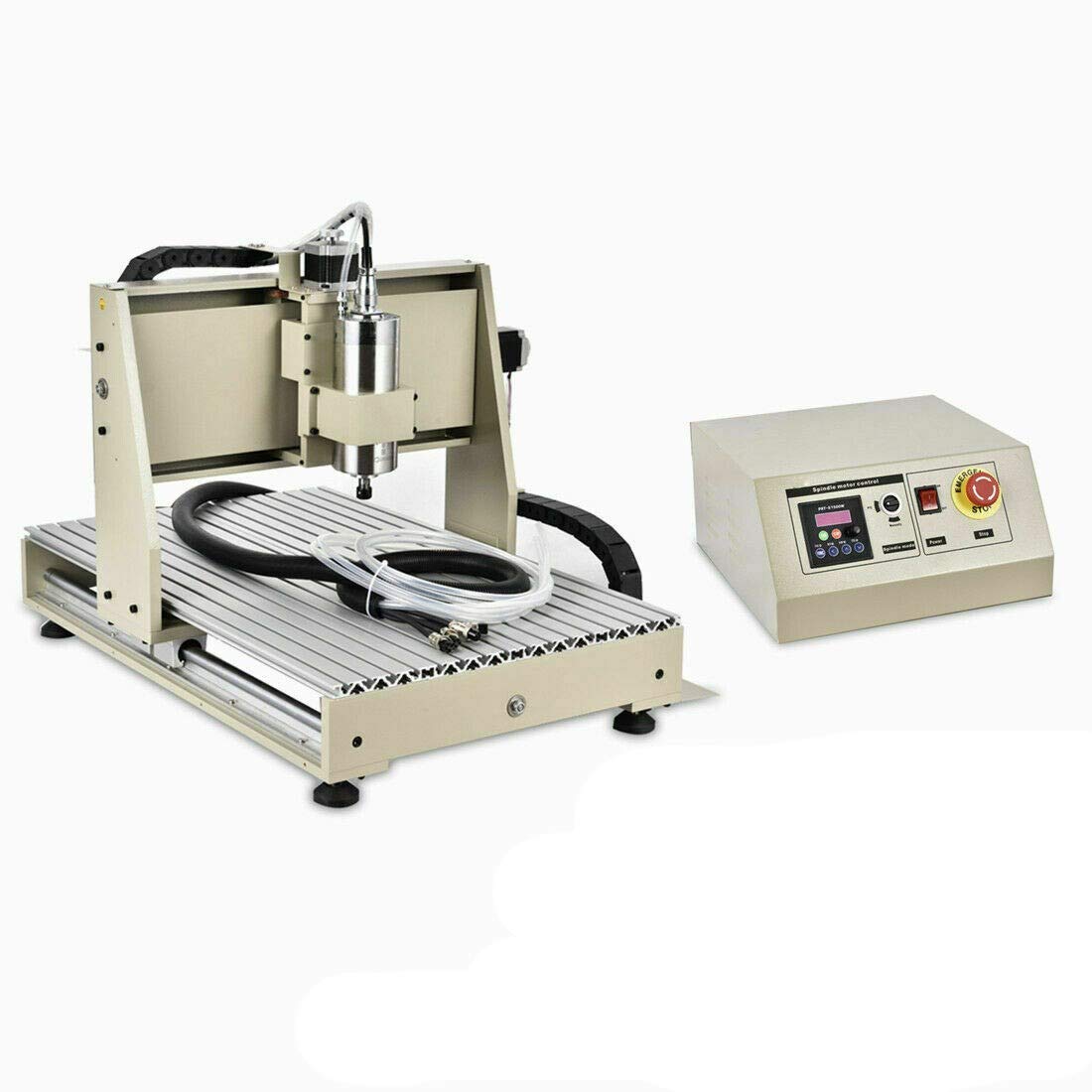 خرید از آمازون - دستگاه فرز 1.5 کیلووات VFD CNC فرز حکاکی دستگاه فرز CNC روتر USB دستگاه حکاکی دستگاه 6040 3 Axis نصب آسان