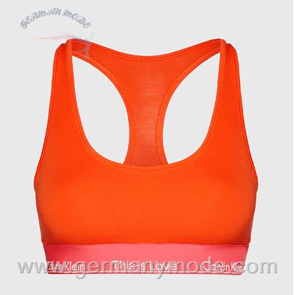 نیم تنه زنانه کلوین کلین آمریکا Calvin Klein Bralette Pride Cherry Tomato 000QF7281EXAQ