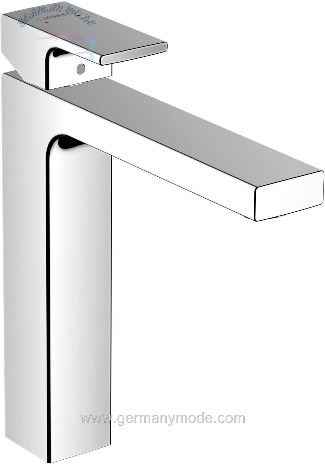 شیر مخلوط روشویی پایه بلند هانس گروهه آلمان Hansgrohe Vernis Shape 190 71591 chrom 71591000