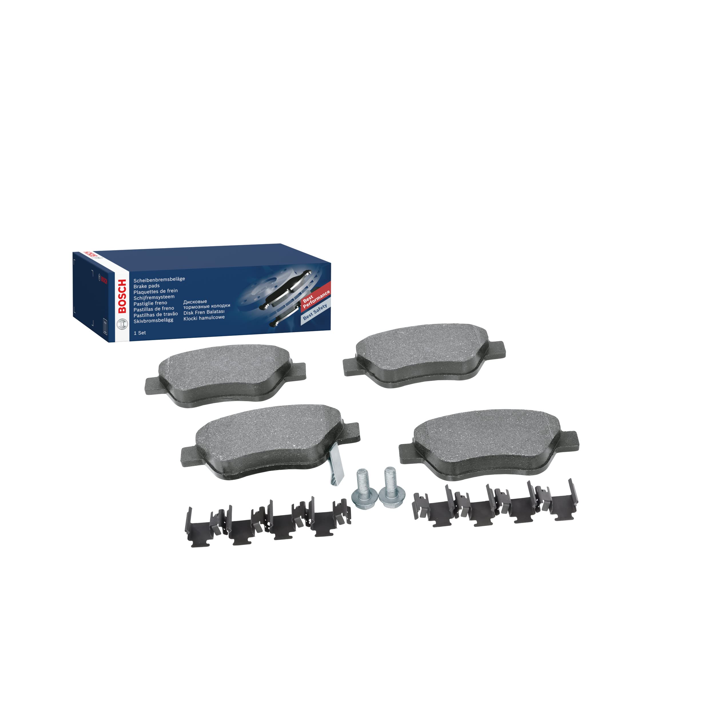لنت ترمز بوش Bosch BP1002 - محور جلو - گواهی ECE-R90 - چهار لنت ترمز در هر مجموعه