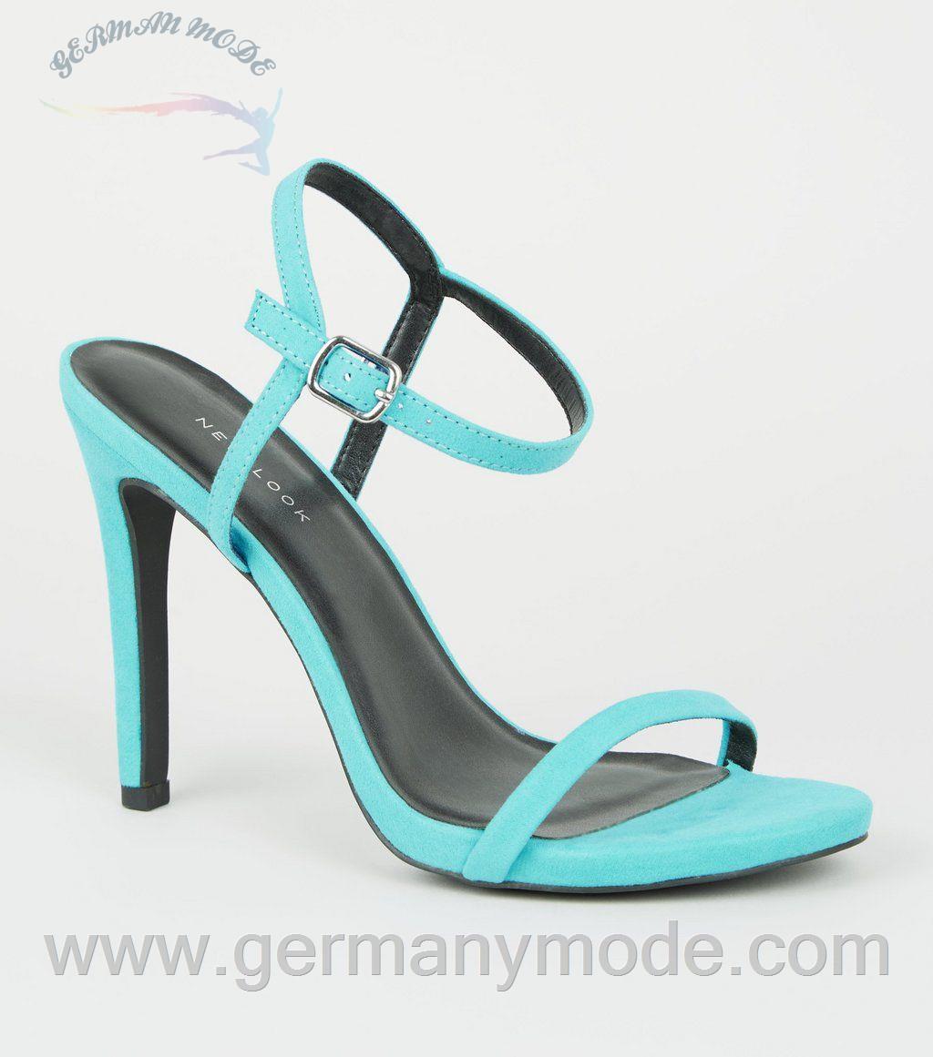 کفش مجلسی زنانه نیولوک (انگلستان) Turquoise Barely There Stiletto Sandals
