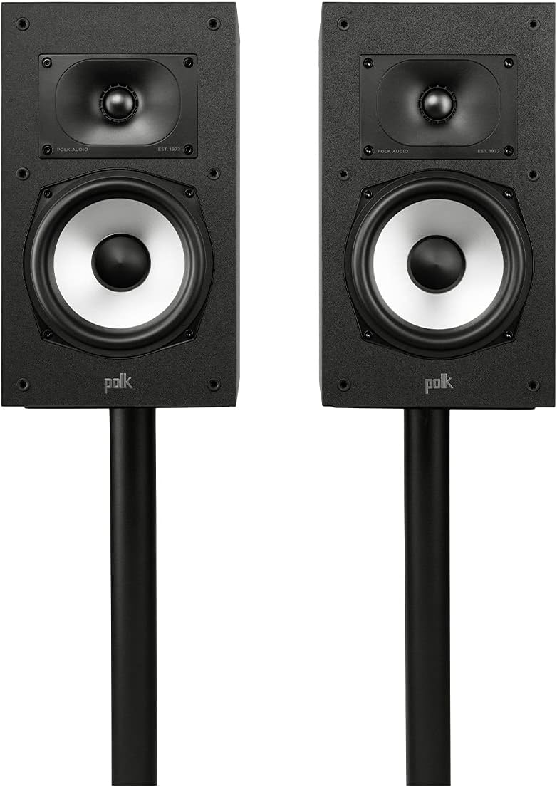 بلندگوهای پایه صوتی استریو ایستاده اسپیکر Polk MXT20BK MXT 20، مشکی