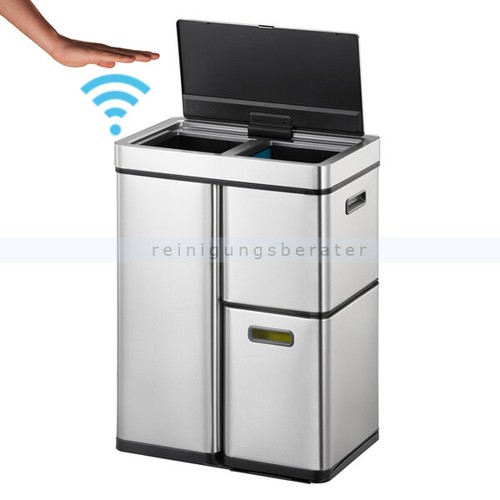 خرید از ایبی - سیستم جداسازی زباله EKO Mirage Plus Sensor Recycler 3 محفظه