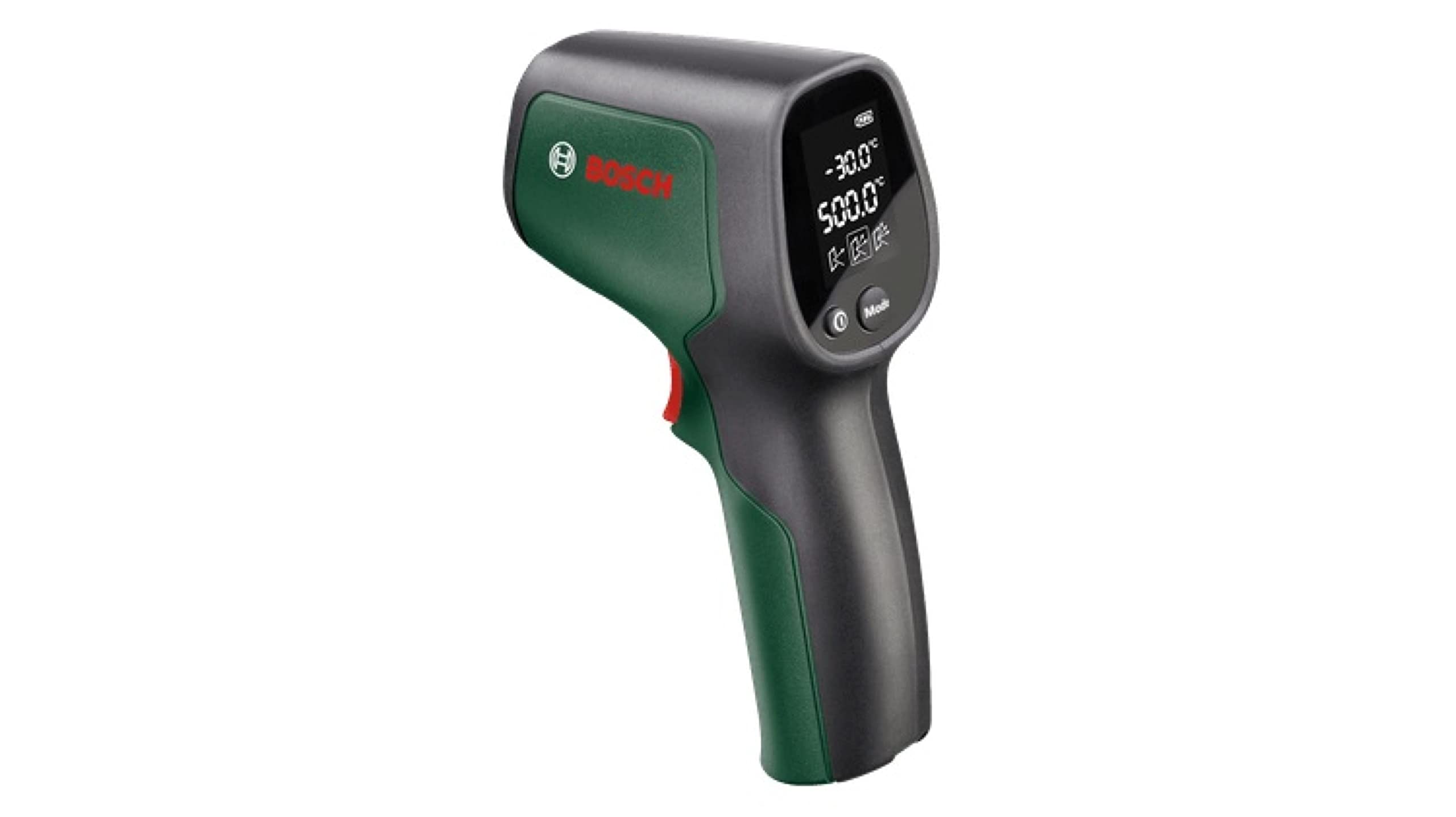 خرید از آمازون - Bosch infrared thermometer UniversalTemp (-30°C...+500°C, easy and precise measurement, 3 predefined material groups) Single