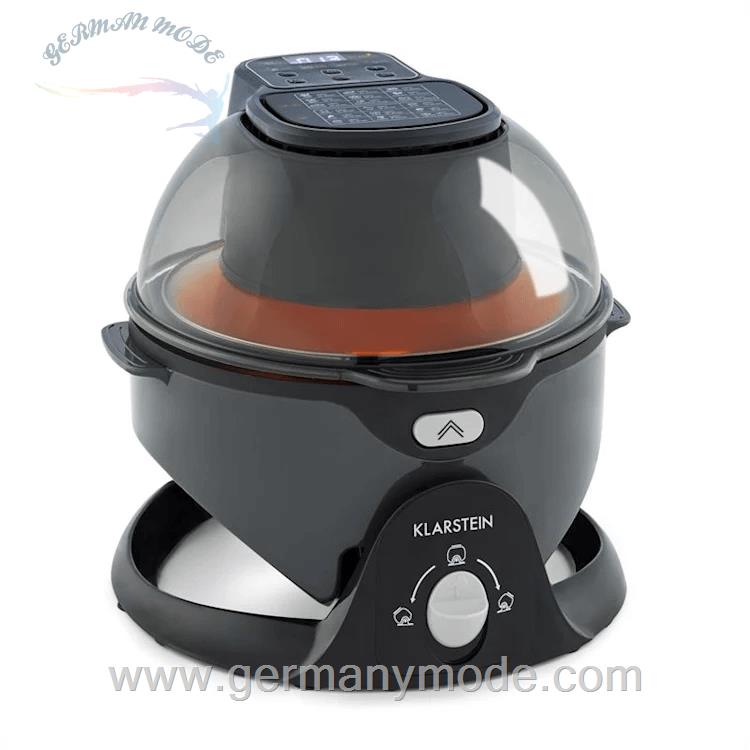 سرخ کن هوای گرم 6 لیتری کلارشتاین آلمان Klarstein VitAir Pommesmaster Heißluftfritteuse 1400 watt Schwarz