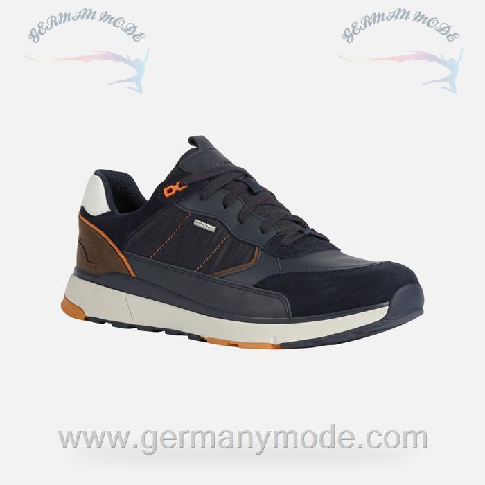 کتانی ورزشی ضد آب مردانه جی اوکس ایتالیا GEOX WASSERDICHTE SCHUHE Dolomia Abx Herr Marineblau