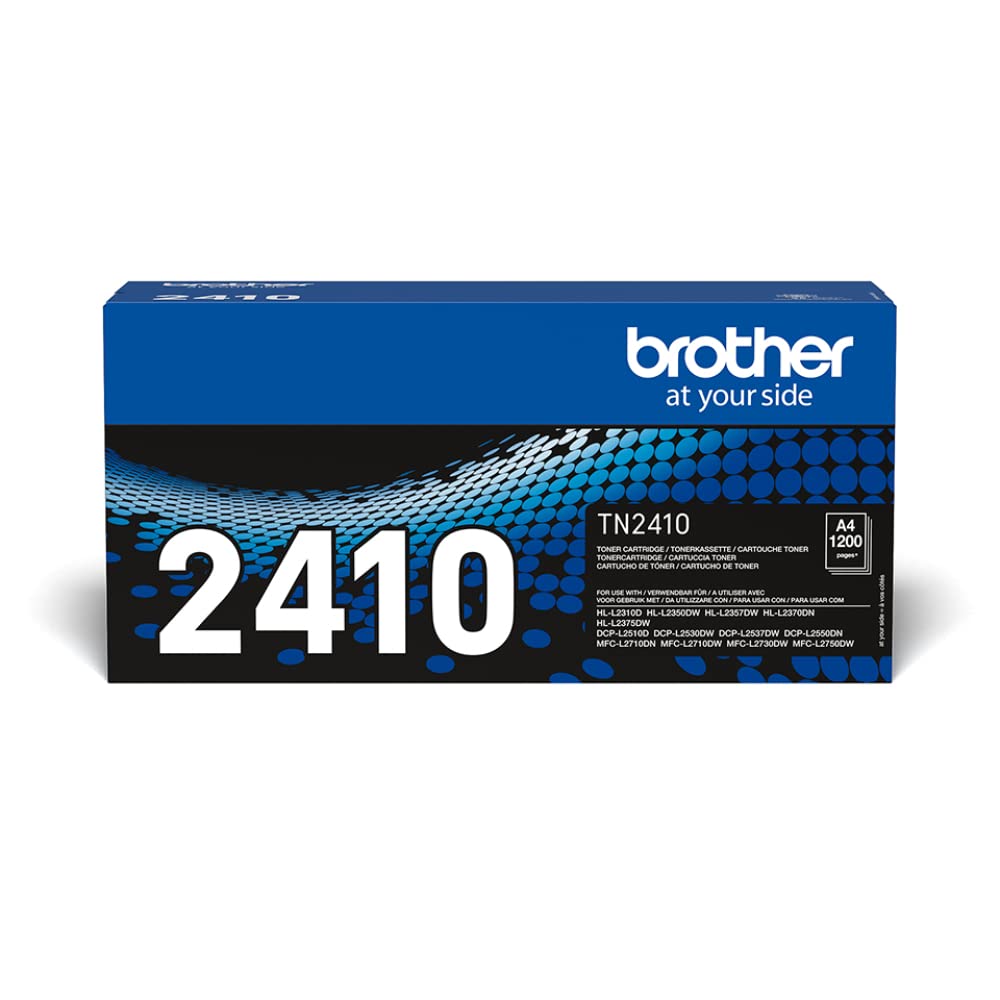 خرید از آمازون - Brother TN2410 TN-2410 Tonerkartusche (für Brother HL-L2310D, HL-L2350DW, HL-L2370DN, HL-L2375DW, DCP-L2510D, DCP-L2530DW, DCP-N700D,DCP-L2510D, DCP-L2530DW, DCP-N25D0 MFC-L2730DW، MFC -L2750DW) شوارتز تک