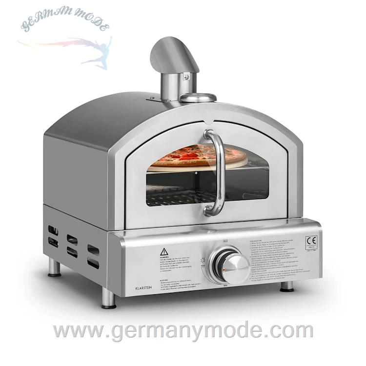 فر پیتزا گازی کلارشتاین آلمان Klarstein Pizzaiolo Neo Gas-Pizzaofen Silber