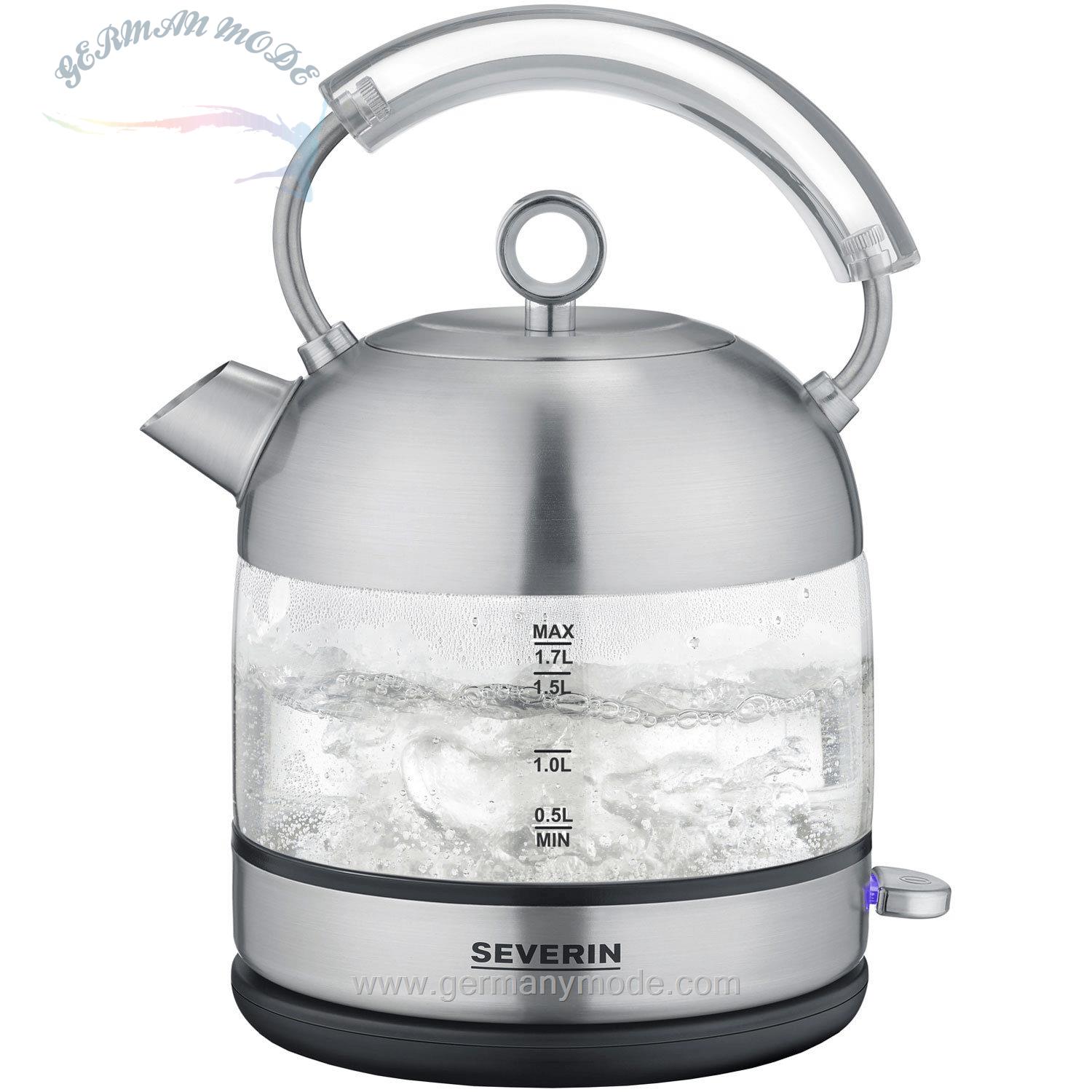 کتری برقی سورین آلمان Severin Wasserkocher WK 3454 17 l 2400 W Edelstahl