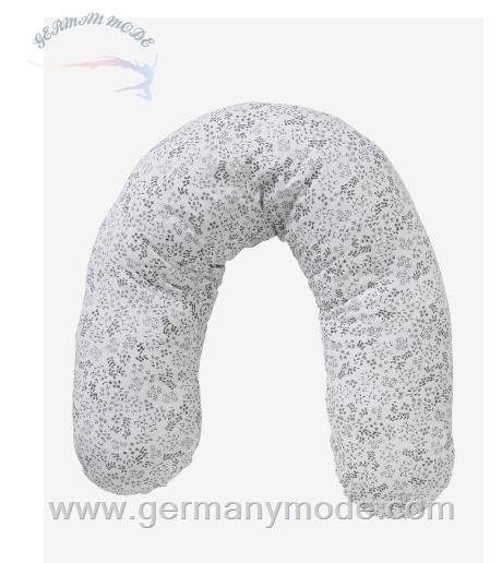 بالش مخصوص شیردهی نوزاد ورت فرانسه Vertbaudet Stillkissen mit Schonbezug Bio-Baumwolle - wollweiß bedruckt