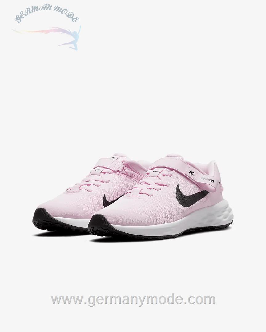 کتانی دویدن تریل رانینگ بچگانه نایک آمریکا Nike Revolution 6 FlyEase -DD1113-608