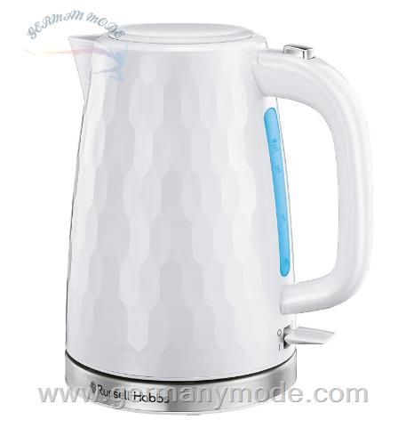 کتری برقی راسل هابز انگلستان Russell Hobbs Wasserkocher Honeycomb weiß
