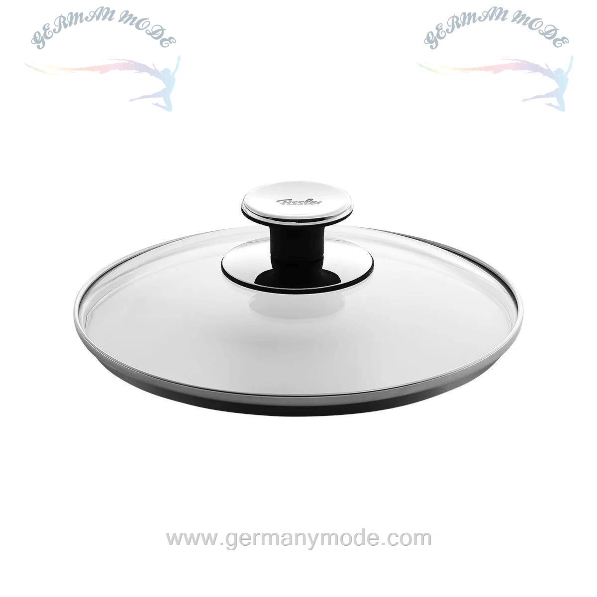درب تابه قابلمه زودپز 20 سانتی فیسلر آلمان Fissler Glasdeckel 20 cm