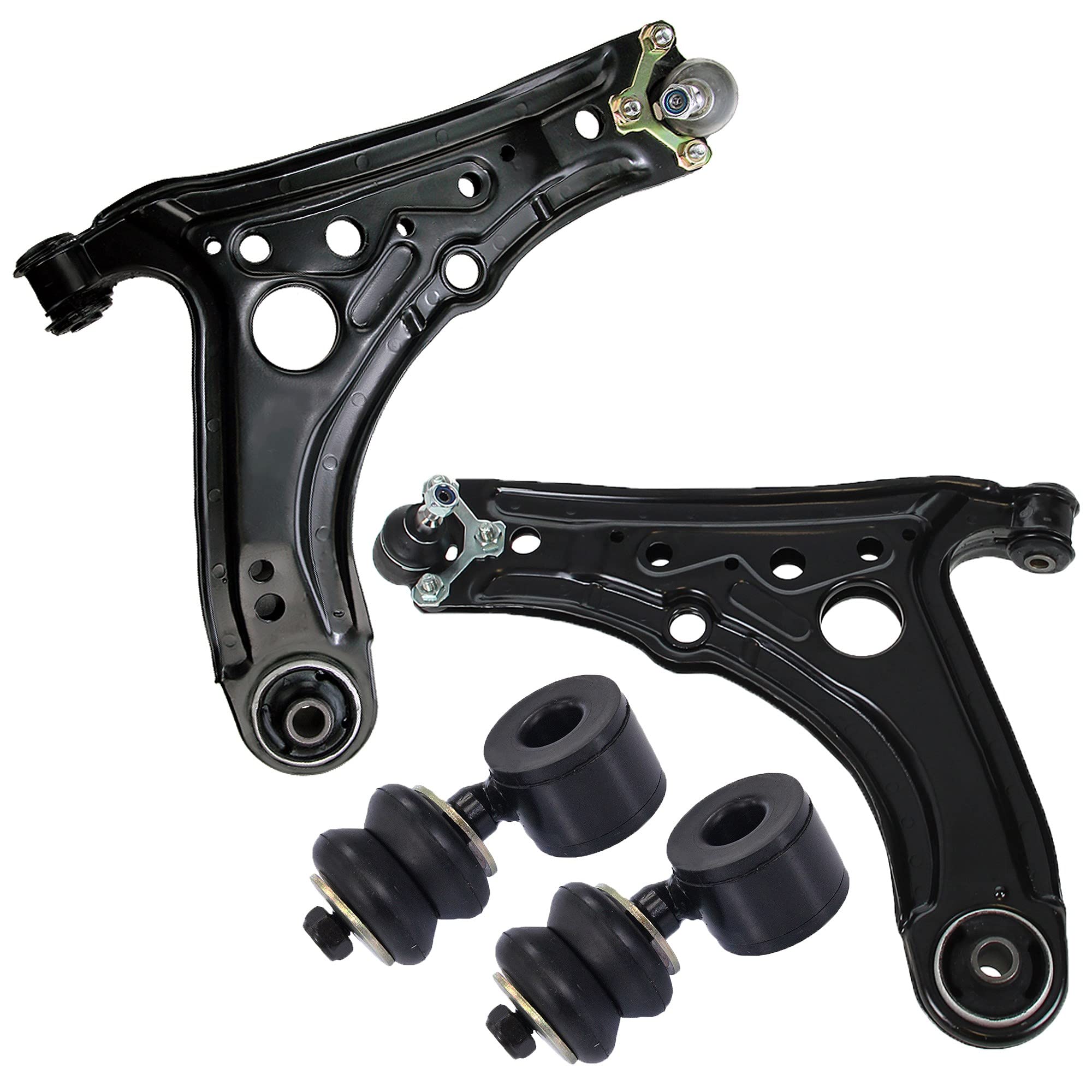 مرسدس بنز ATEC آلمان 2x محور جلوی جناغی چپ و راست، 2x میله کوپلینگ جلو سازگار با SEAT AROSA (6H1)، VW LUPO I (6X1، 6E1)، POLO (6N2)