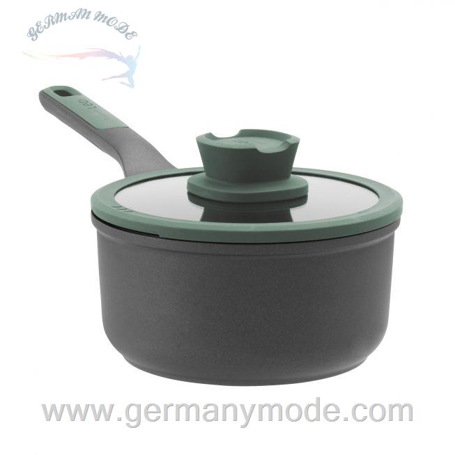 قابلمه 18 سانت درب دار برگهف بلژیک Berghoff Stieltopf mit Deckel Forest 18 cm - Leo