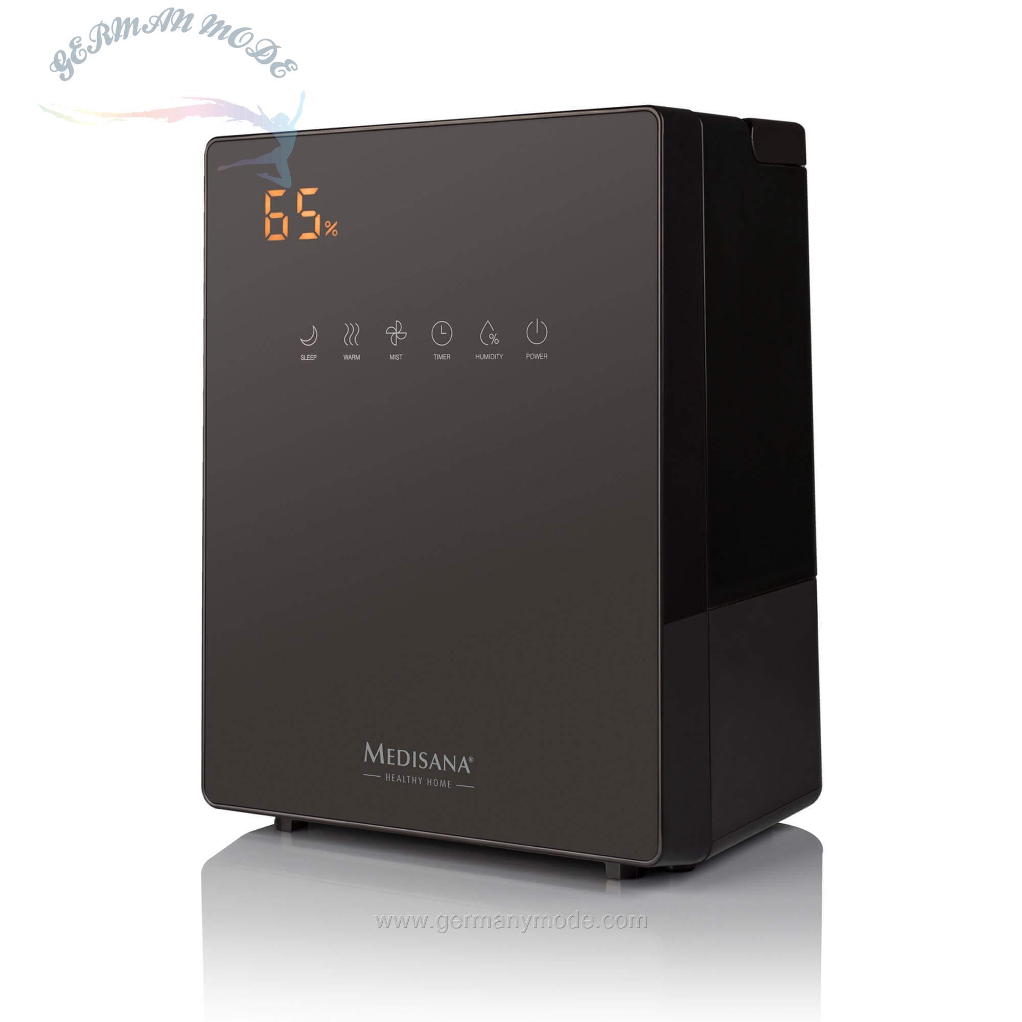 رطوبت ساز و رطوبت سنج مدیسانا آلمان medisana AH 675 Luftbefeuchter mit Hygrometer