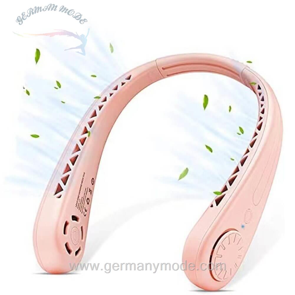 پنکه شارژی گردنی ساندگ sundiguer Mini USB-Ventilator Tragbarer Halsventilator