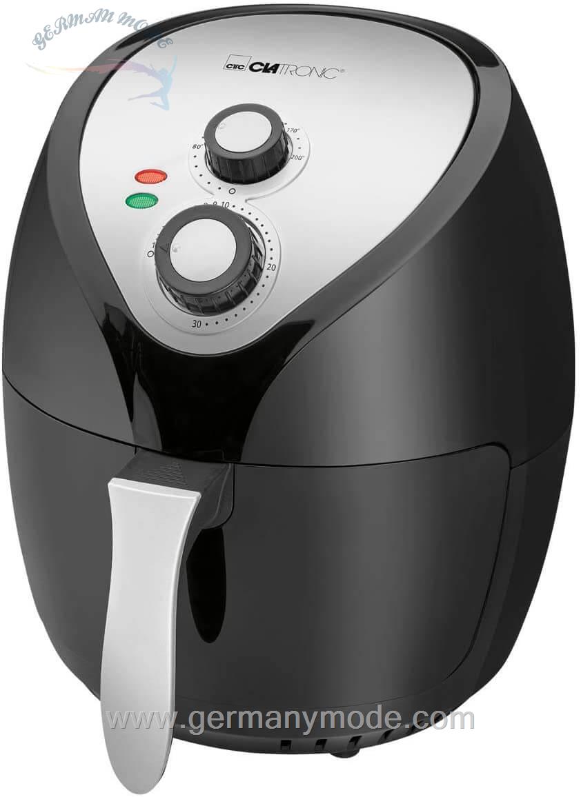 سرخ کن کلترونیک آلمان Clatronic FR 3699 H Hot Air Fryer 3/6 L Fully Adjustable Thermostat 30