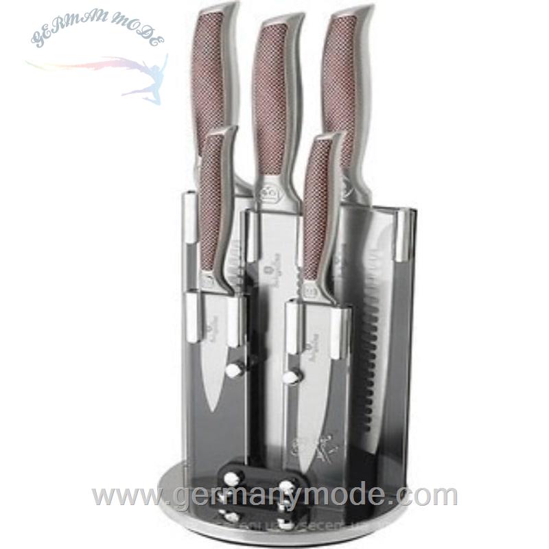 ست چاقو آشپزخانه 6 پارچه برلینگر هاوس مجارستان BERLINGER HAUS 6-PIECE KNIFE SET BH/2169 KIKOZA COLLECTION