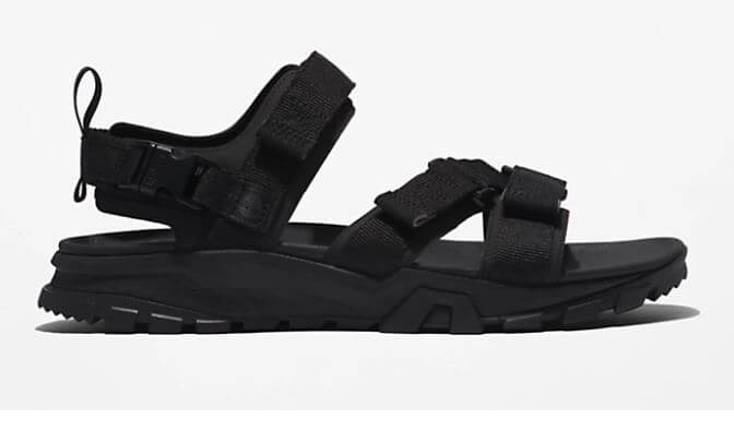 صندل مردانه تیمبرلند آمریکا TIMBERLAND GARRISON TRAIL WEBBING SANDAL FOR MEN IN BLACK