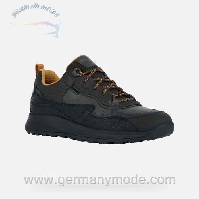 کتانی مردانه ضد آب جی اوکس ایتالیا GEOX WASSERDICHTE SCHUHE Terrestre Abx Herr Anthrazit/Schwarz