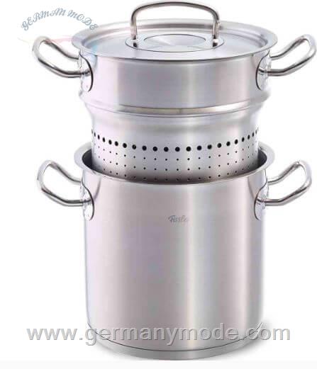قابلمه بخارپز 20 سانتی فیسلر آلمان Fissler Original Profi Collection Multistar 20cm