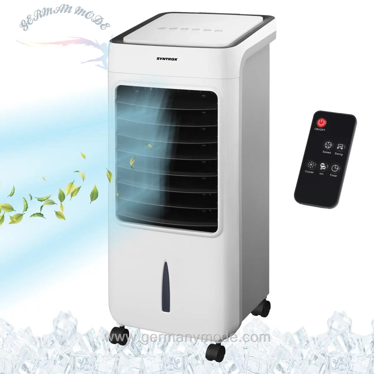 کولر ایستاده رطوبت ساز سینتروکس آلمان Syntrox 4in1 Luftkühler Breeze mit Touch Panel Fernbedienung