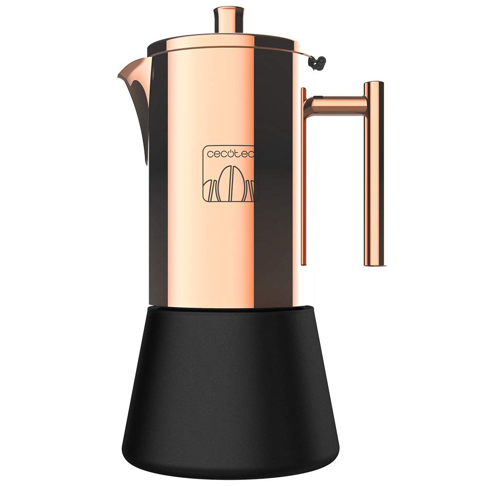 قهوه جوش موکاپات سکوتک اسپانیا Cecotec Moking 1000، مناسب برای اجاق‌های گازی، ایده‌آل برای 10 فنجان قهوه