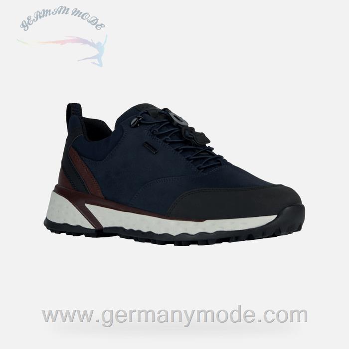 کتانی مردانه جی اوکس ایتالیا GEOX WASSERDICHTE SCHUHE SNEAKERS Sterrato Abx Herr Marineblau