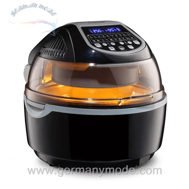سرخ کن هوای گرم گریل کلارشتاین آلمان Klarstein VitAir Smart Heißluftfritteuse 1400 watt Schwarz